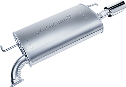 Walker 50056 Quiet-Flow Stainless Steel Muffler Tenneco Walker 50056 Quiet-Flow Stainless Steel Muffler Tenneco