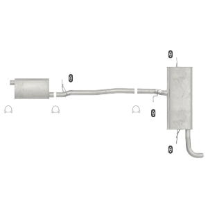 Walker Direct-Fit Exhaust Kits