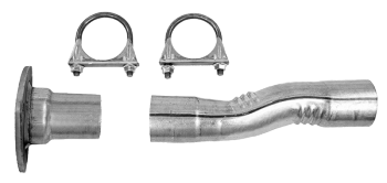 Automech Universal Exhaust Clamp Suits 67mm Overall Diameter Exhaust Tube 