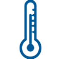 Thermometer icon.