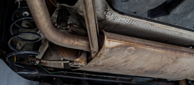 Exhaust flex pipe repair - Maxima Forums