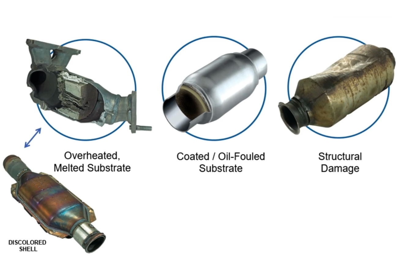 Catalytic Converter Fails Graphic Examples 