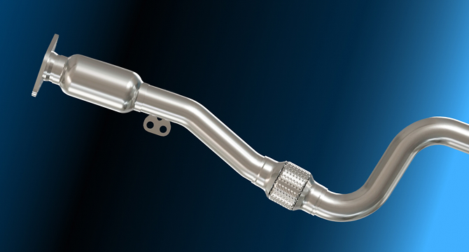 Walker Exhaust Pipe for Buick Walker Exhaust Pipe for Buick